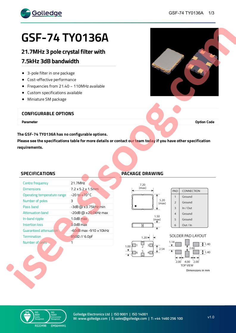 GSF-74TY0136A