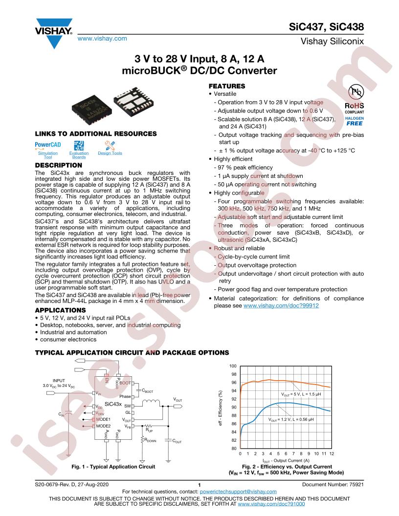 SIC437CED-T1-GE3