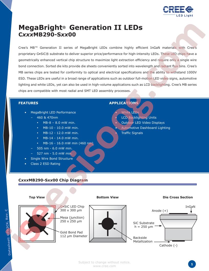 C527MB290-S0500
