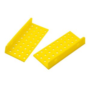 شاسی ربات پلاستیکی خم 2 تیکه