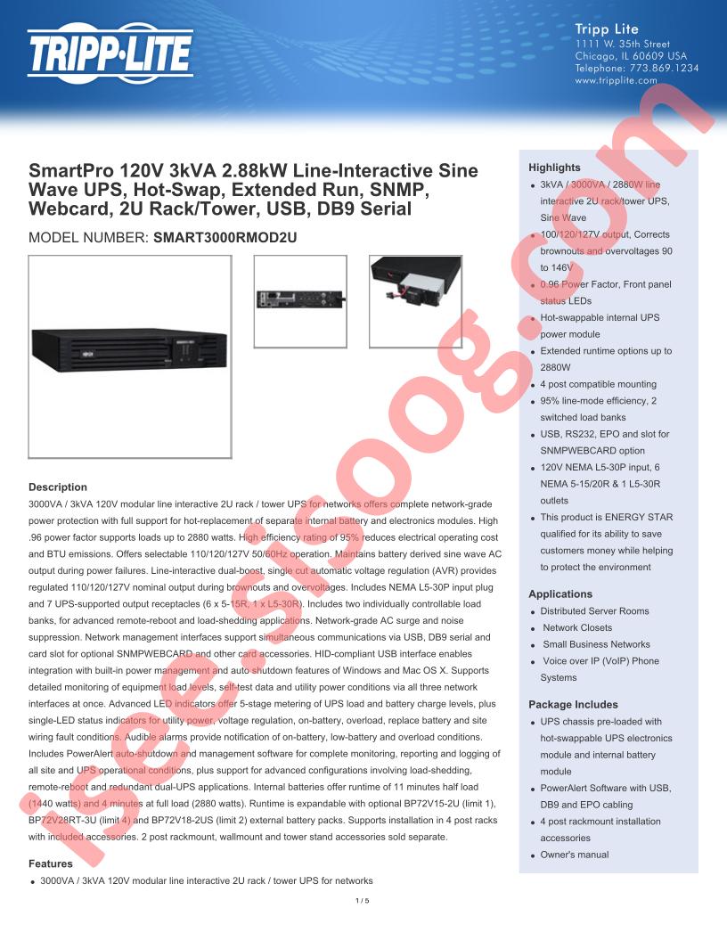 SMART3000RMOD2U
