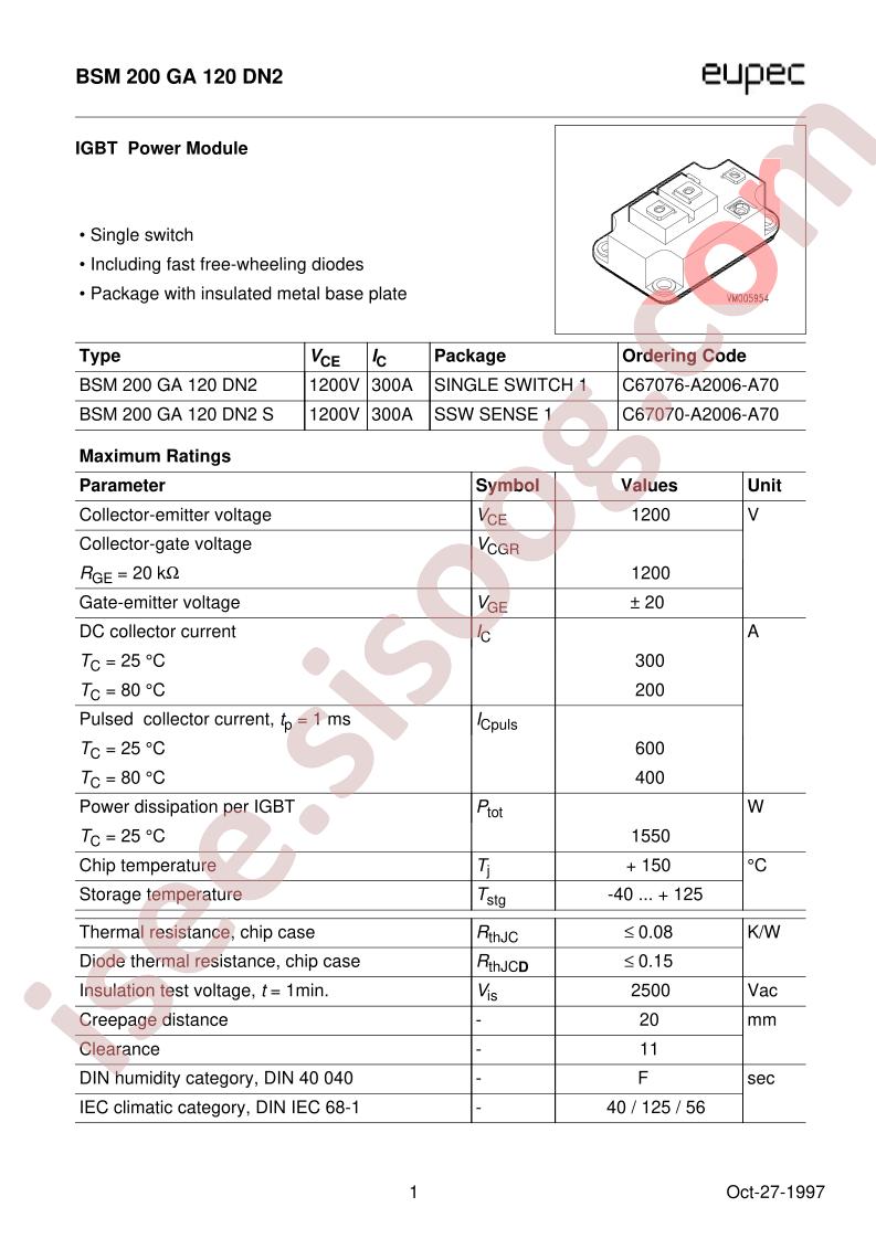 BSM200GA120DN2