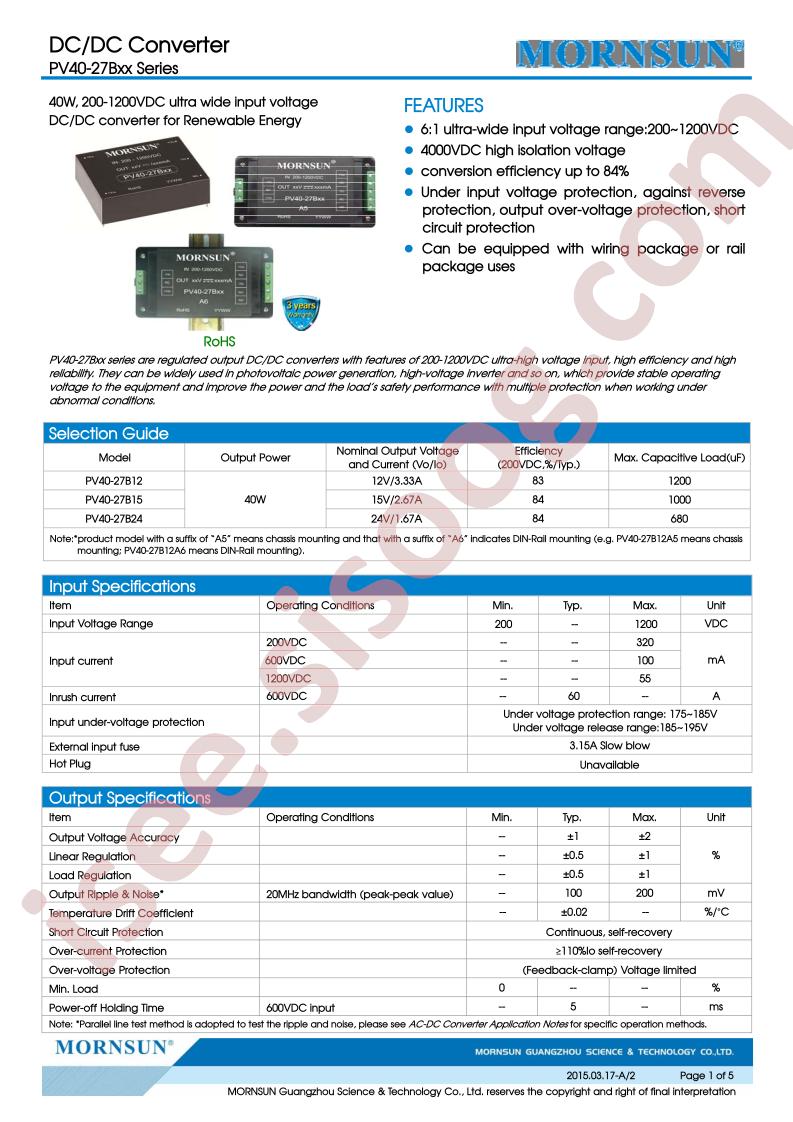 PV40-27B15