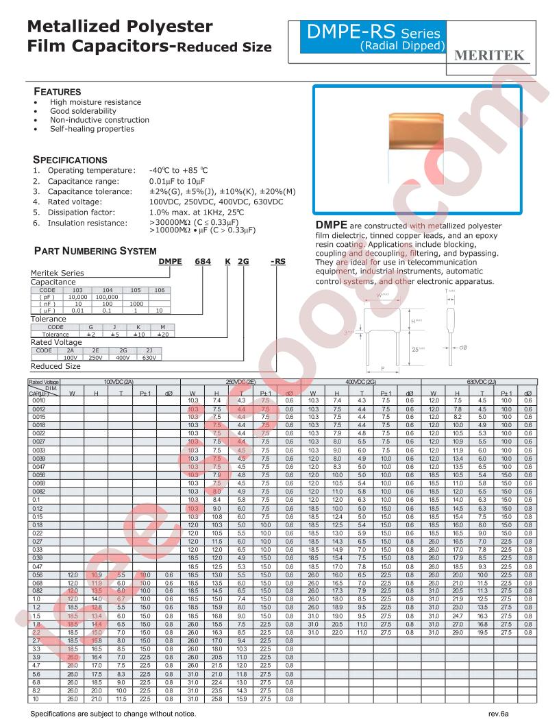 DMPE103G2A-RS