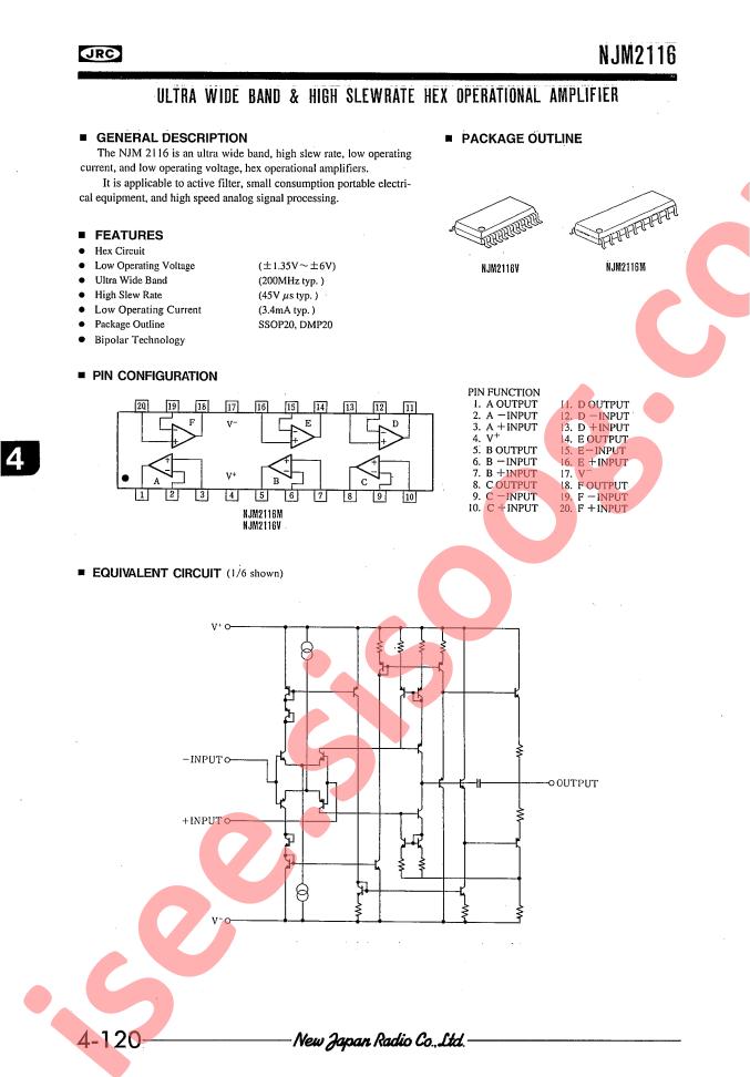 NJM2116