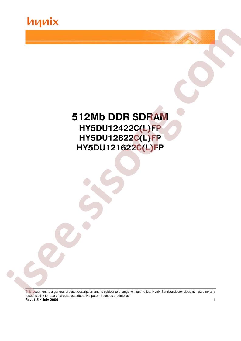 HY5DU12422C_06