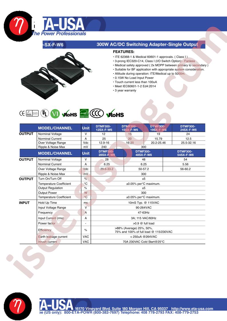 DTMF300-15SX-F-W6