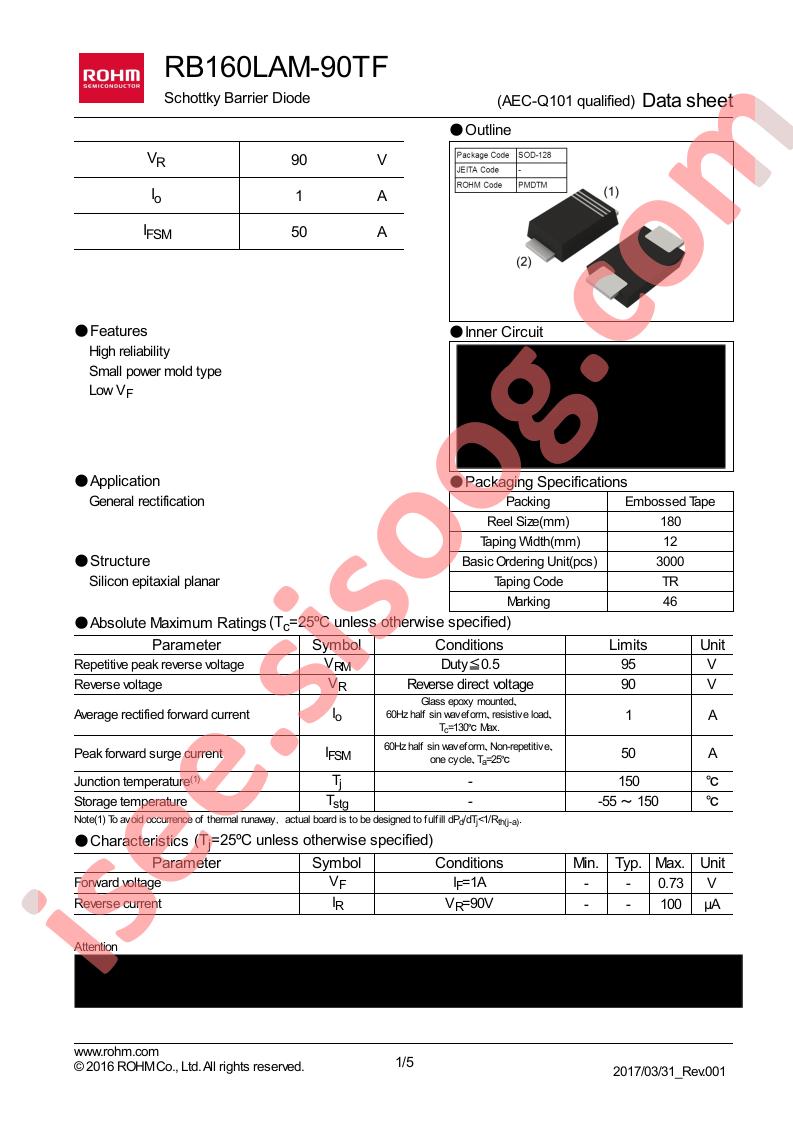 RB160LAM-90TF