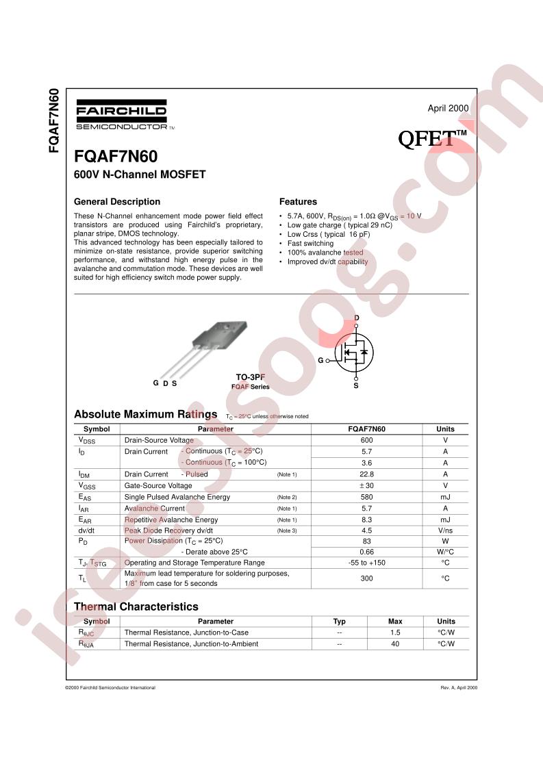 FQAF7N60