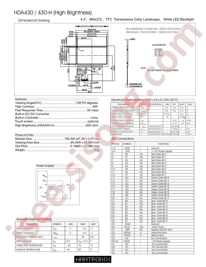 HDA430-H