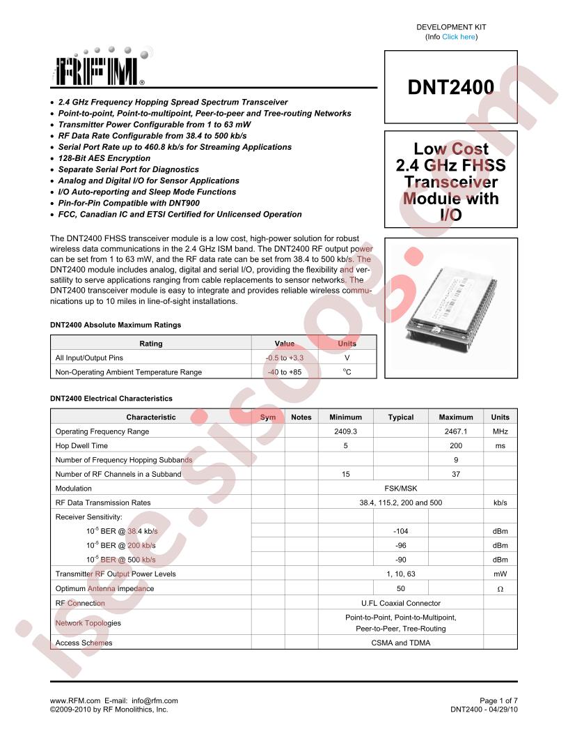 DNT2400P