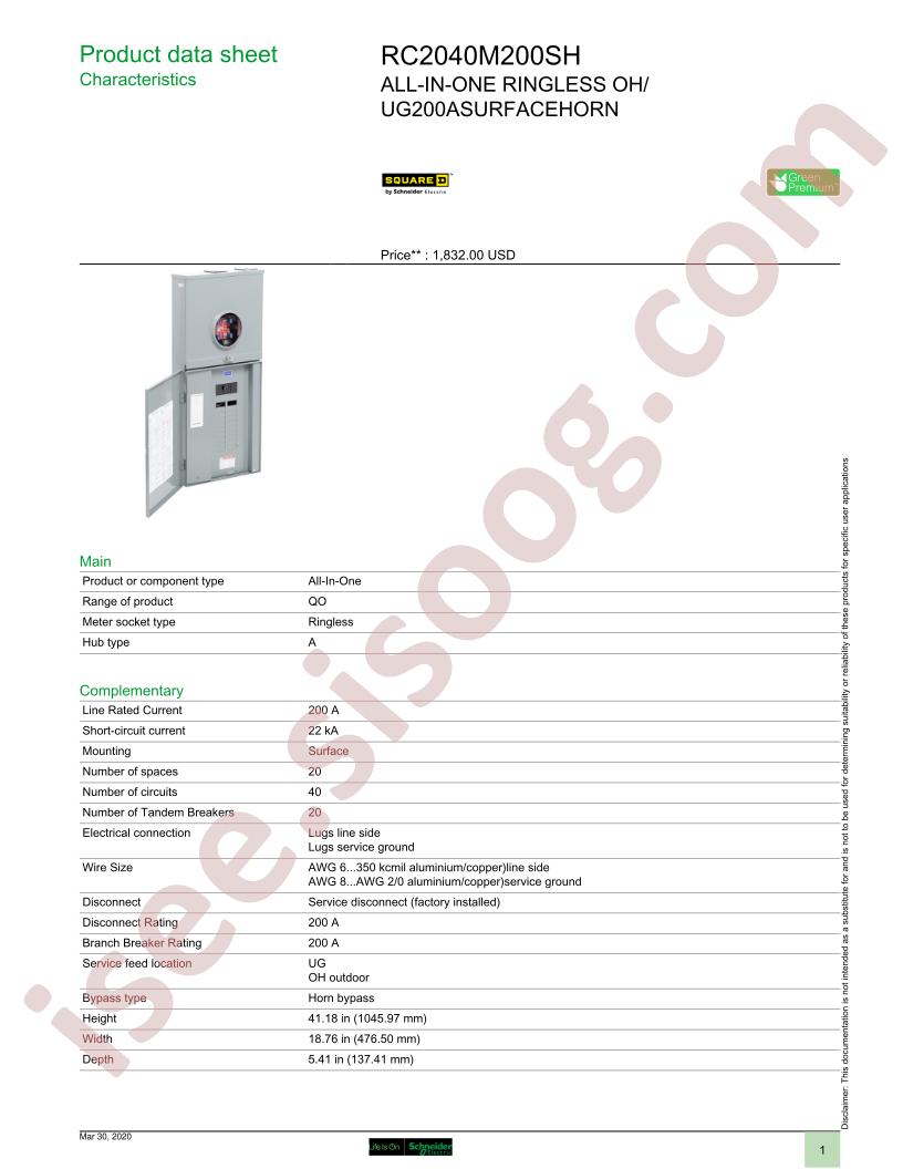 RC2040M200SH