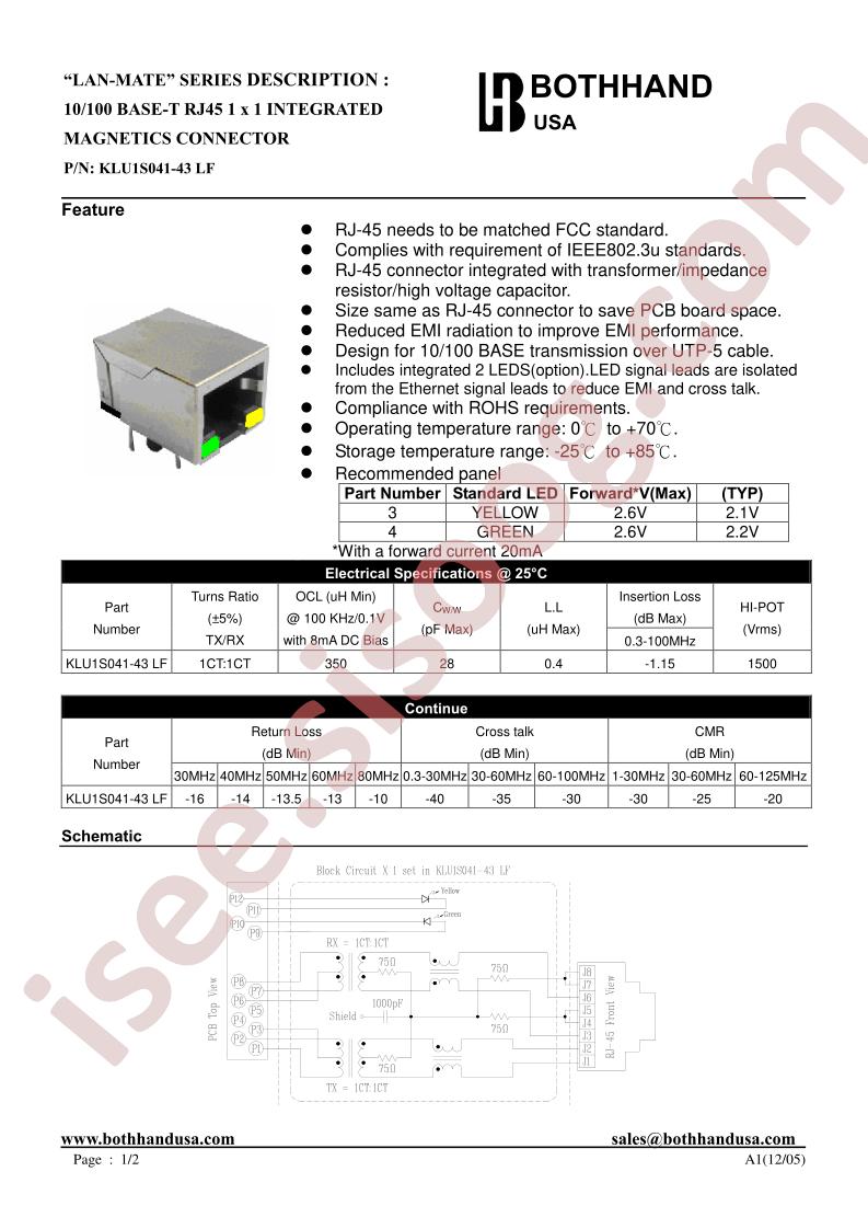 KLU1S041-43LF