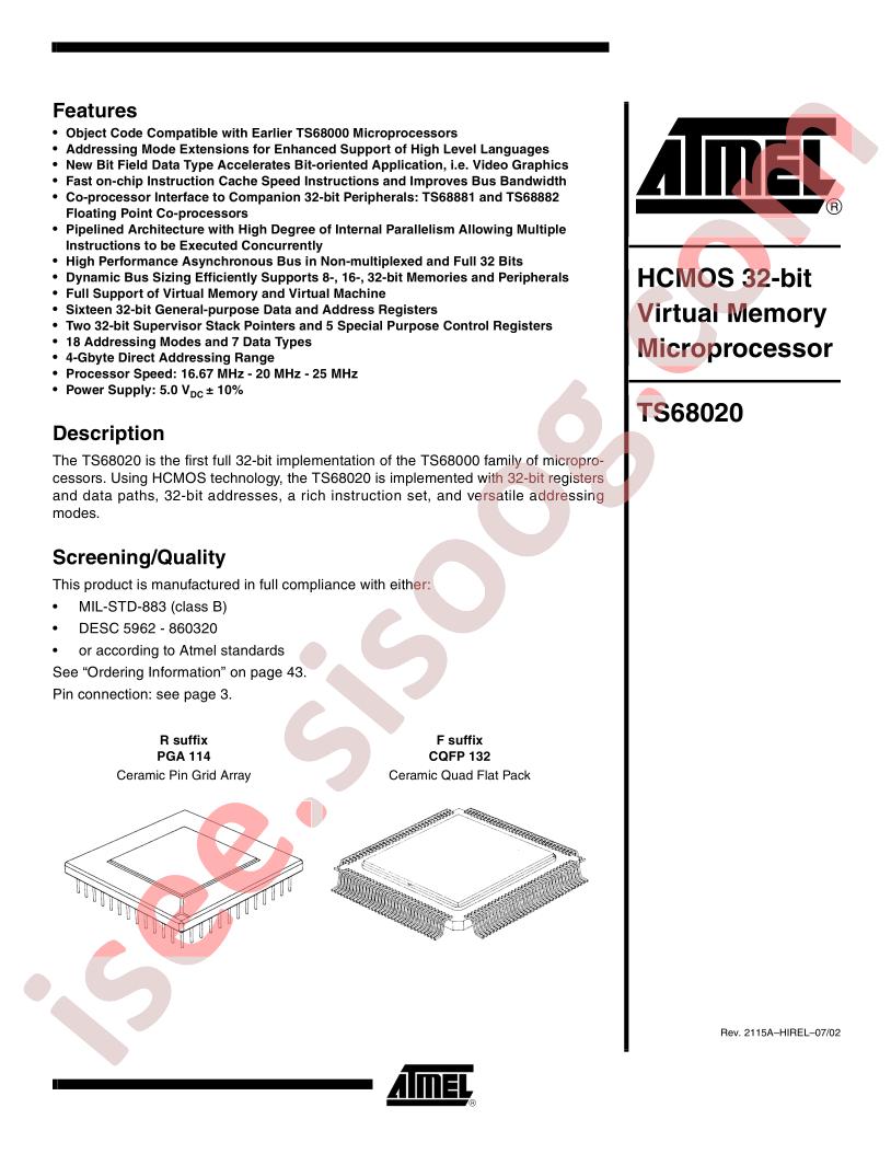 TS68020DESC02YA
