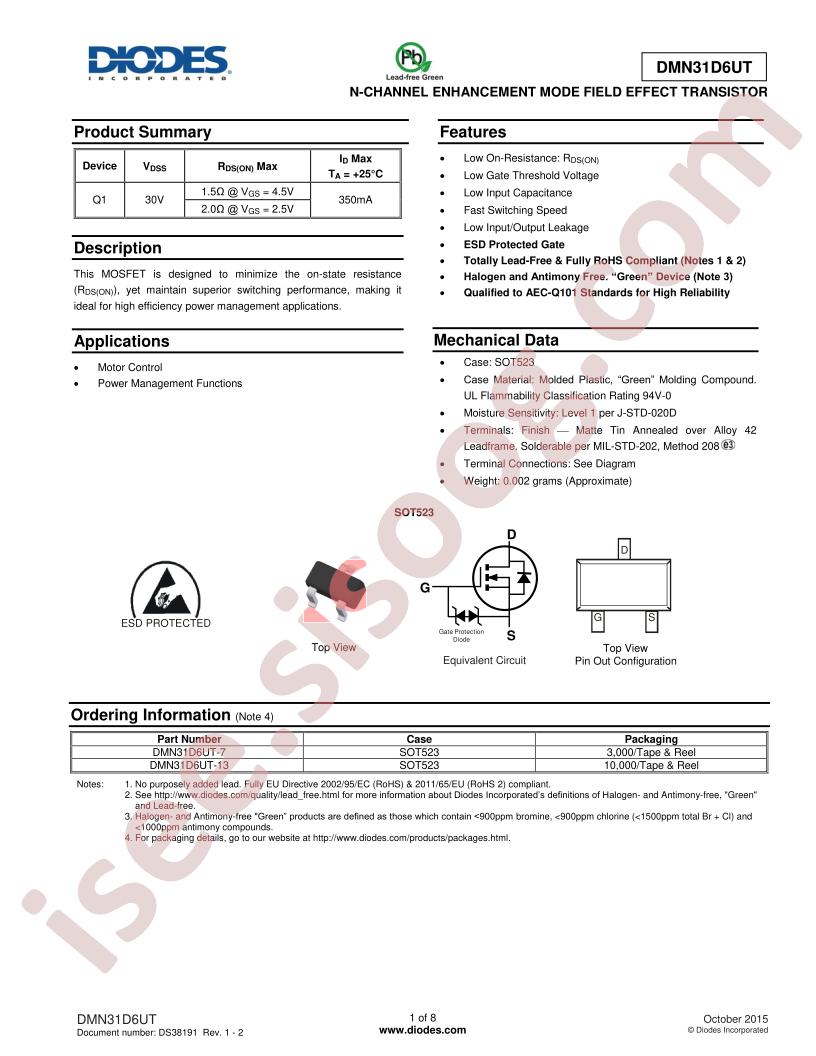 DMN31D6UT-13