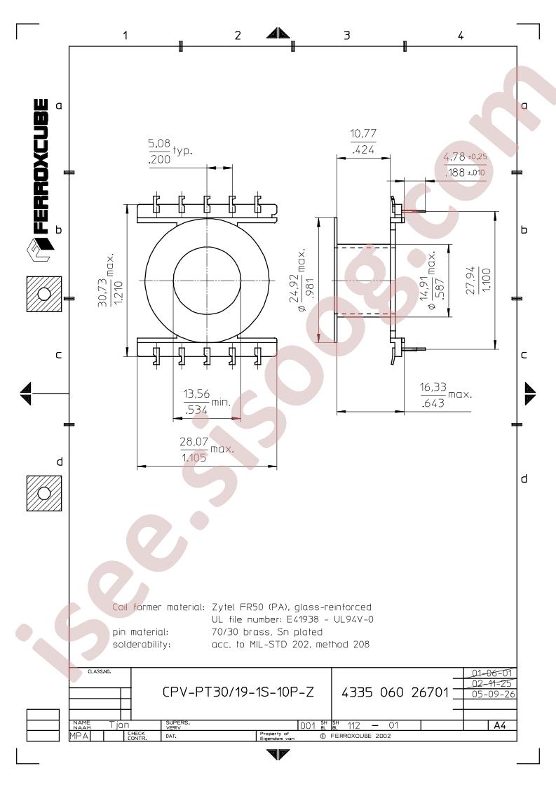 CPV-PT19-1S-10P-Z