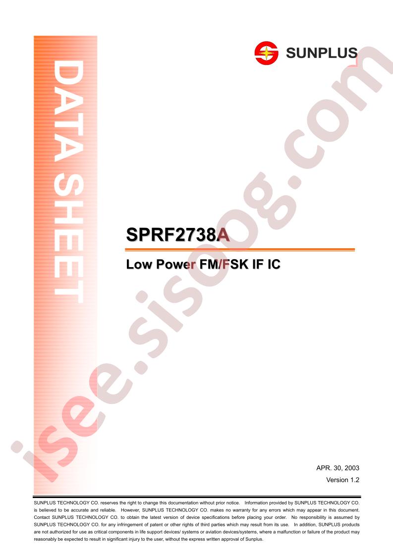 SPRF2738A
