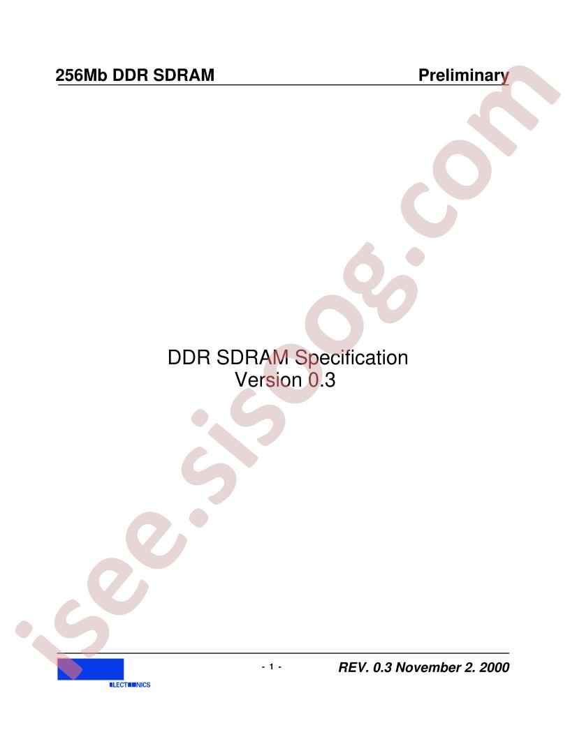 256MBDDRSDRAM