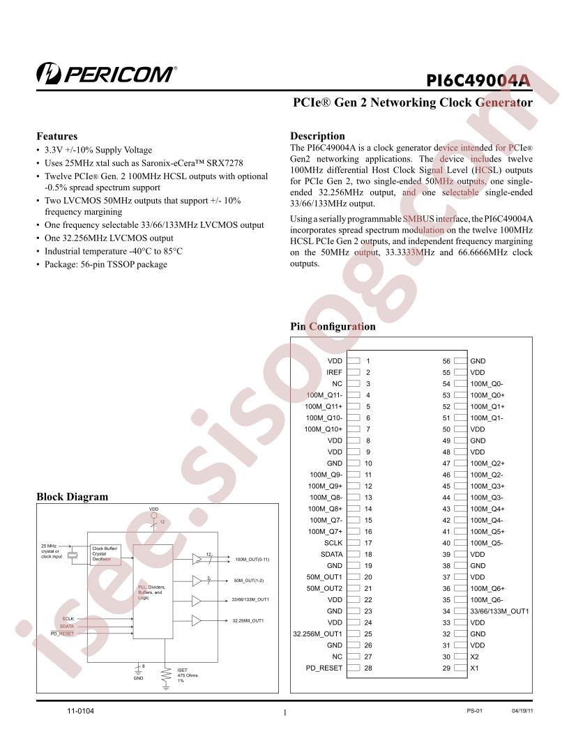 PI6C49004A