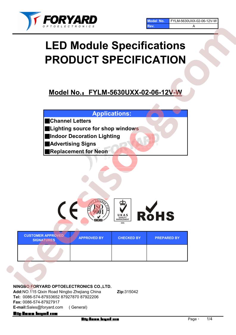 FYLM-5630UXX-02-06-12V-W