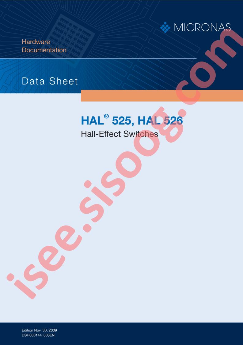 HAL525UA-K