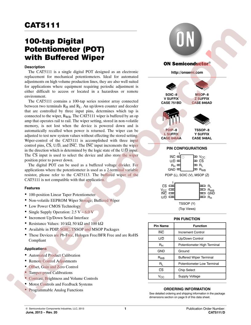 CAT5111LI-00-G