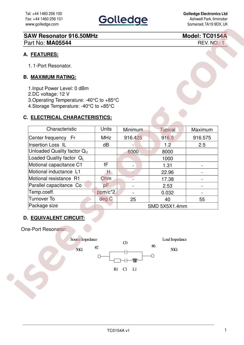 TC0154A