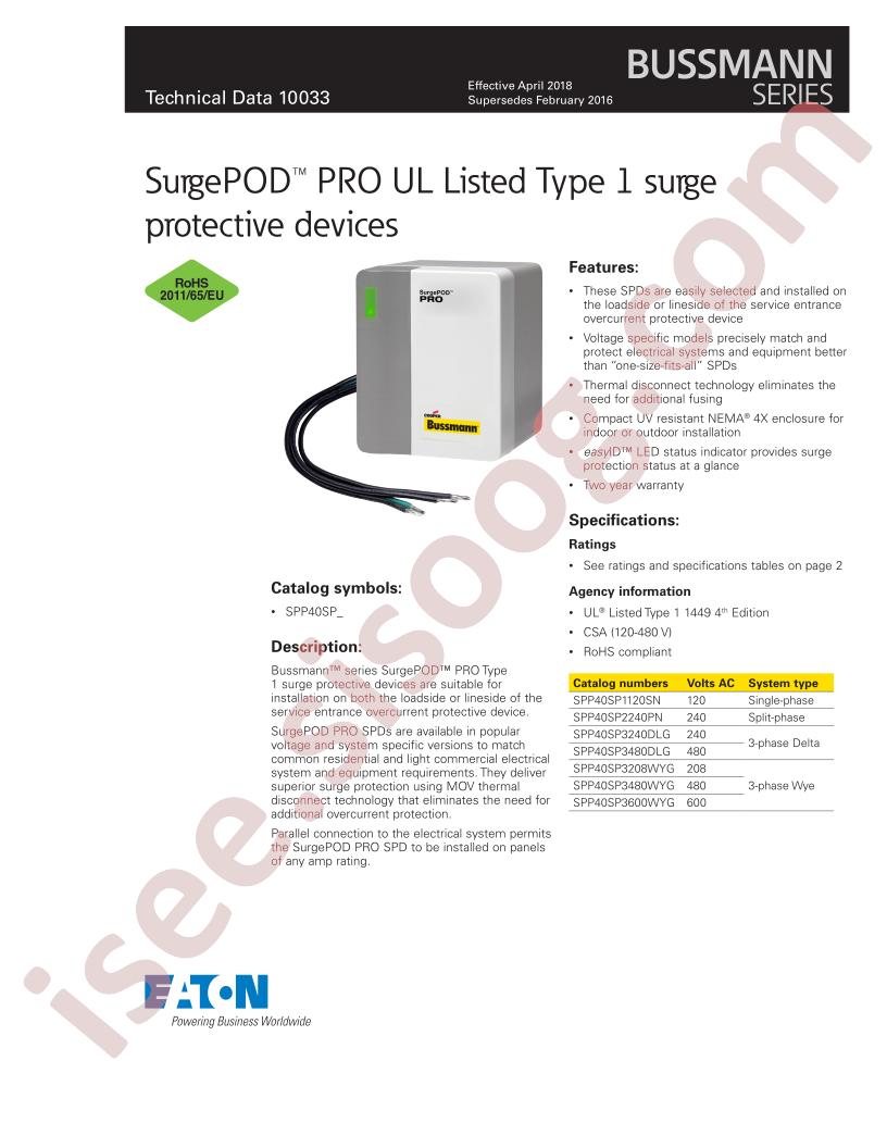 SPP40SP3208WYG