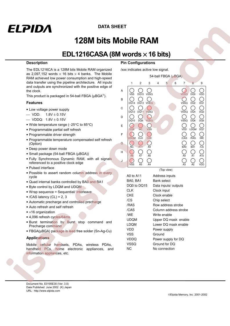 EDL1216CASA-10-E