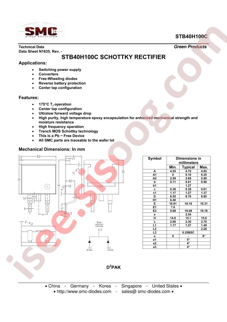 STB40H100C