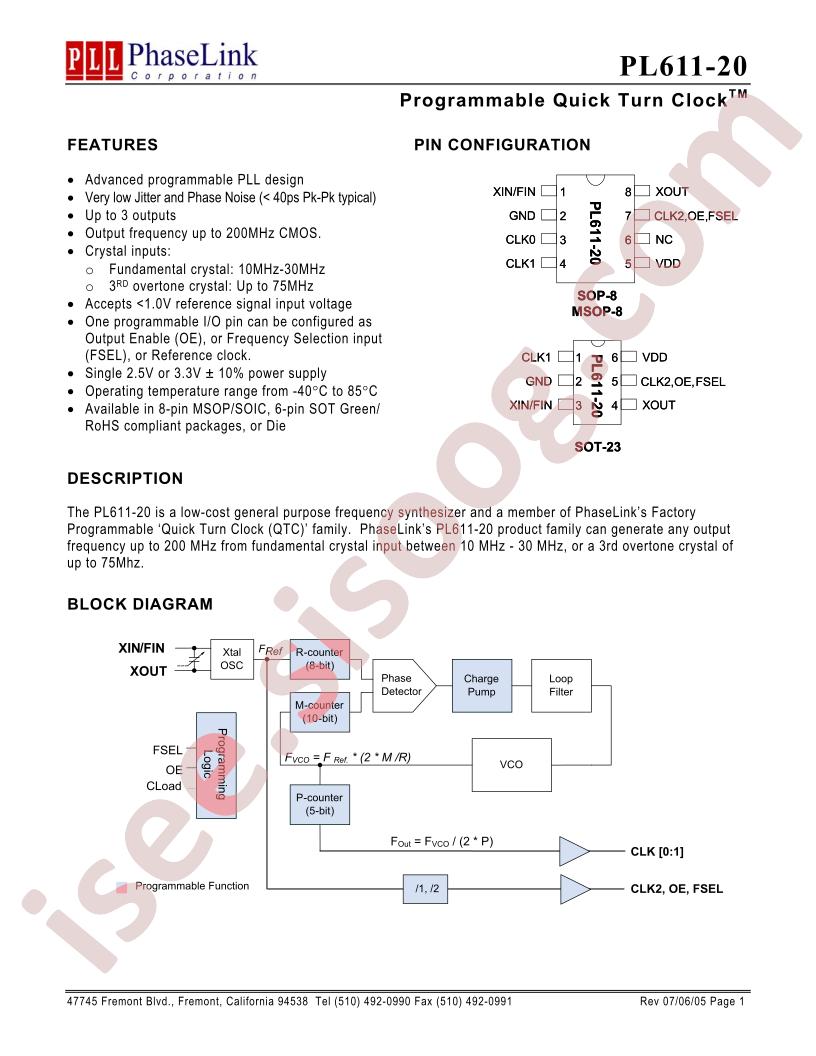 PL611-20XXXTC-R