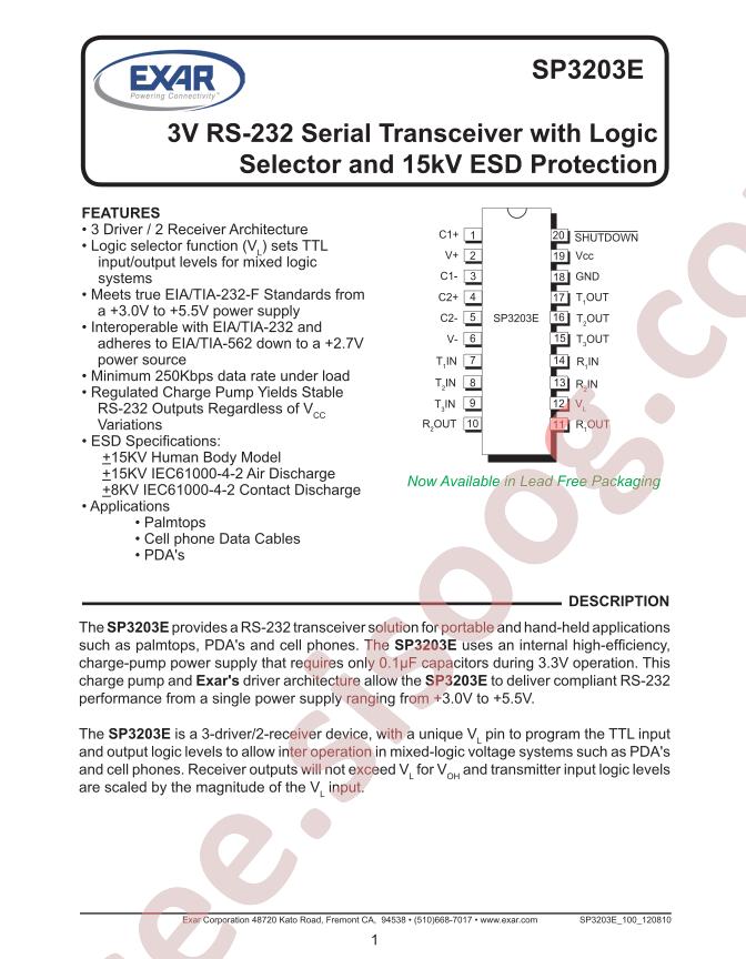 SP3203ECY-L