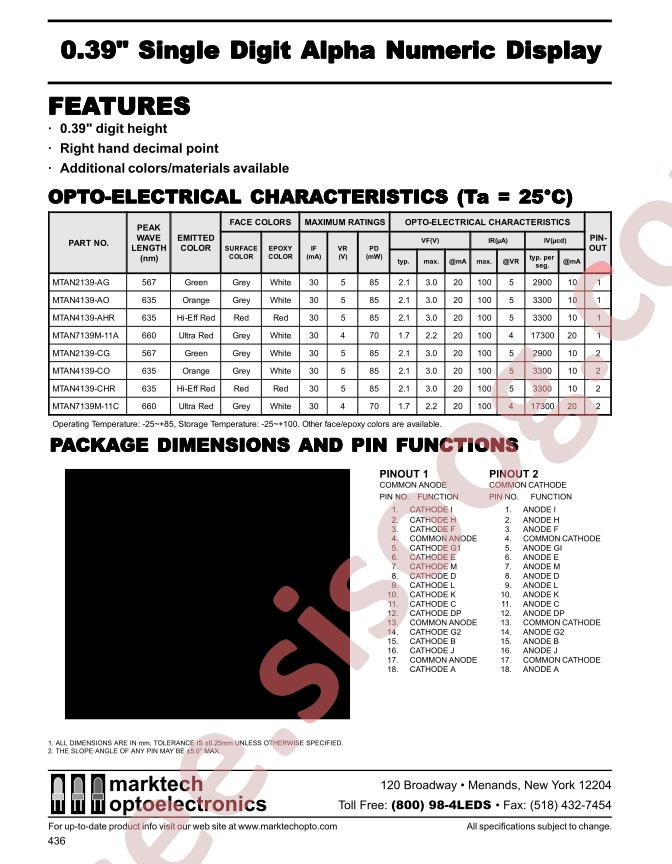 MTAN2139-AG