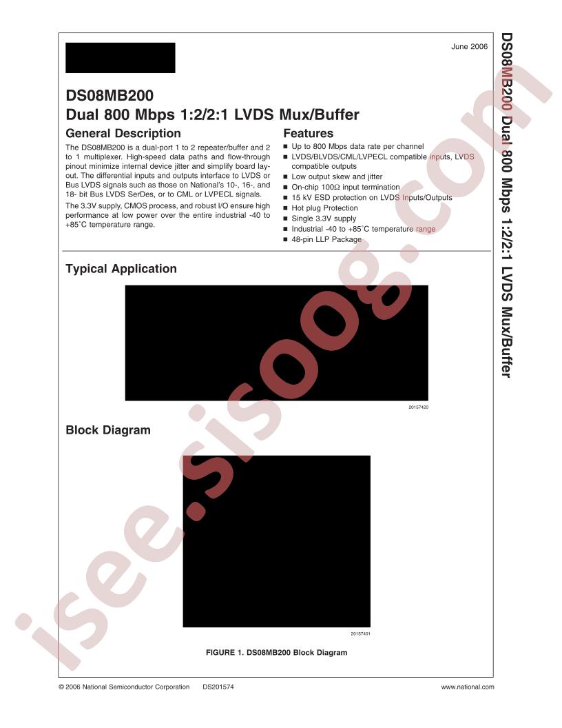 DS08MB200