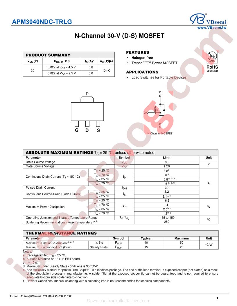 APM3040NDC-TRLG