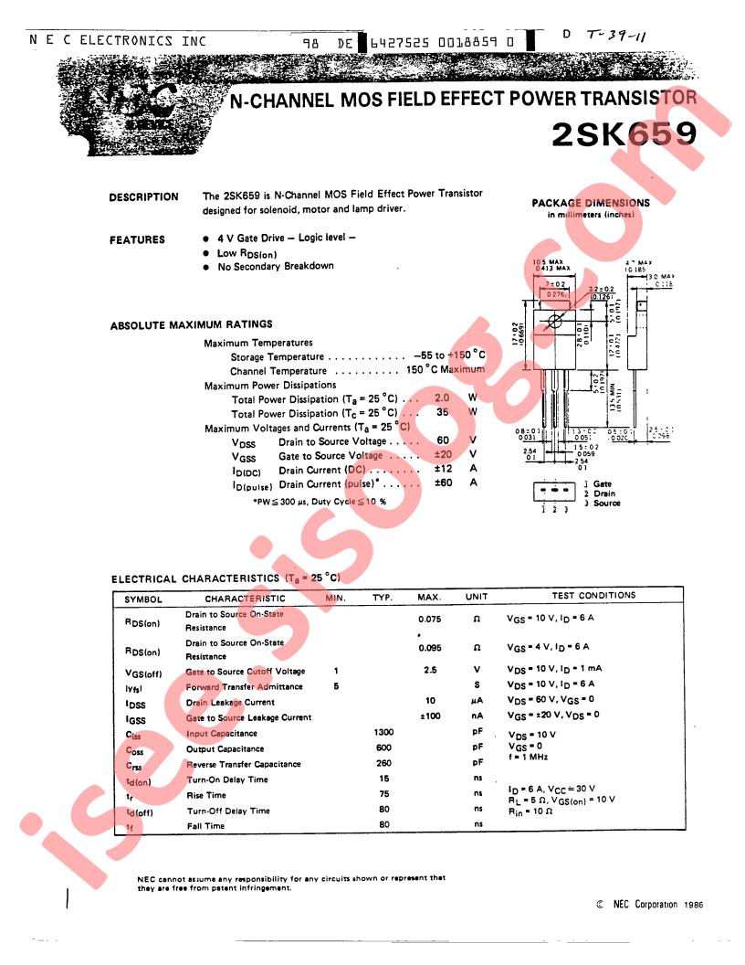 2SK659