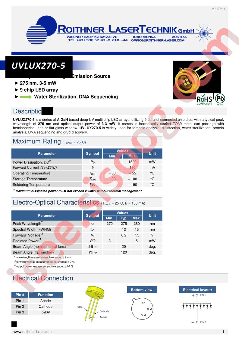 UVLUX270-5