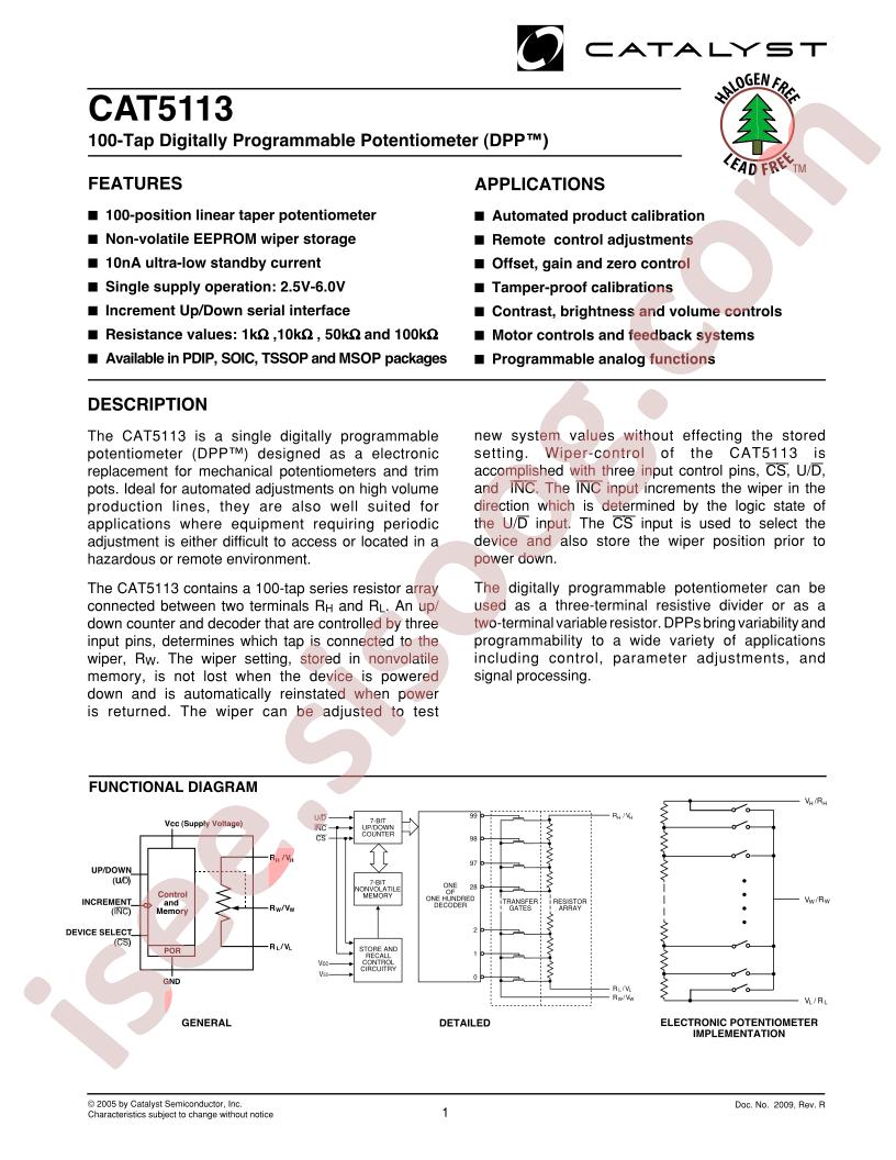CAT5113V-10TE13