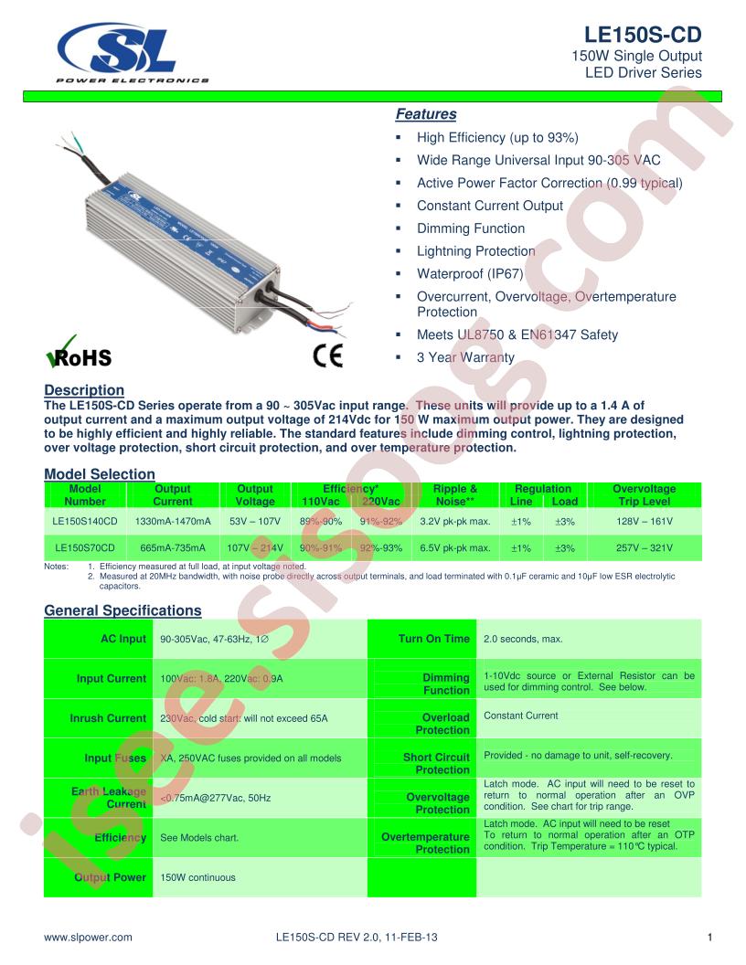 LE150S140CD