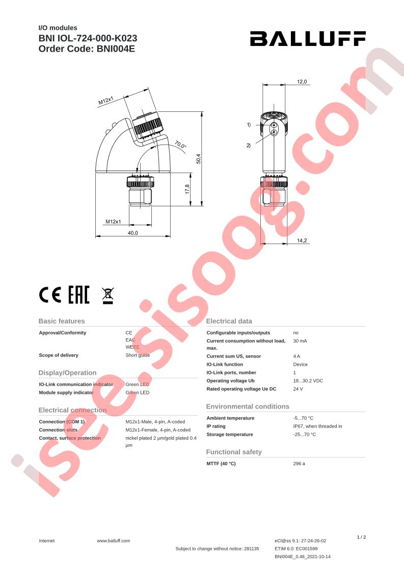 BNIIOL-724-000-K023
