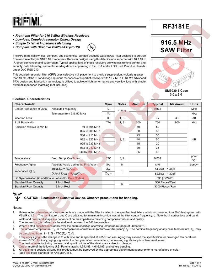 RF3181E