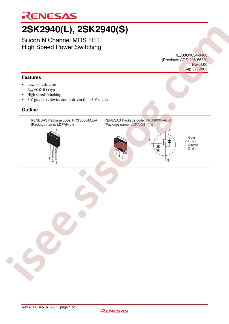 2SK2940L-E