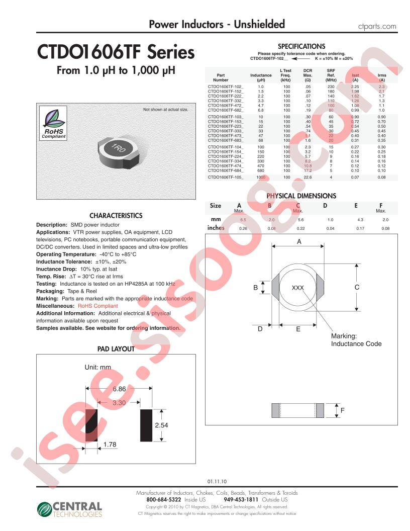 CTDO1606TF