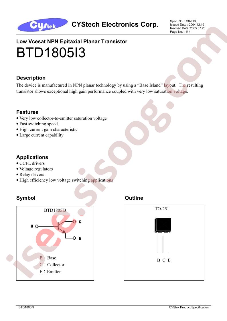 BTD1805I3