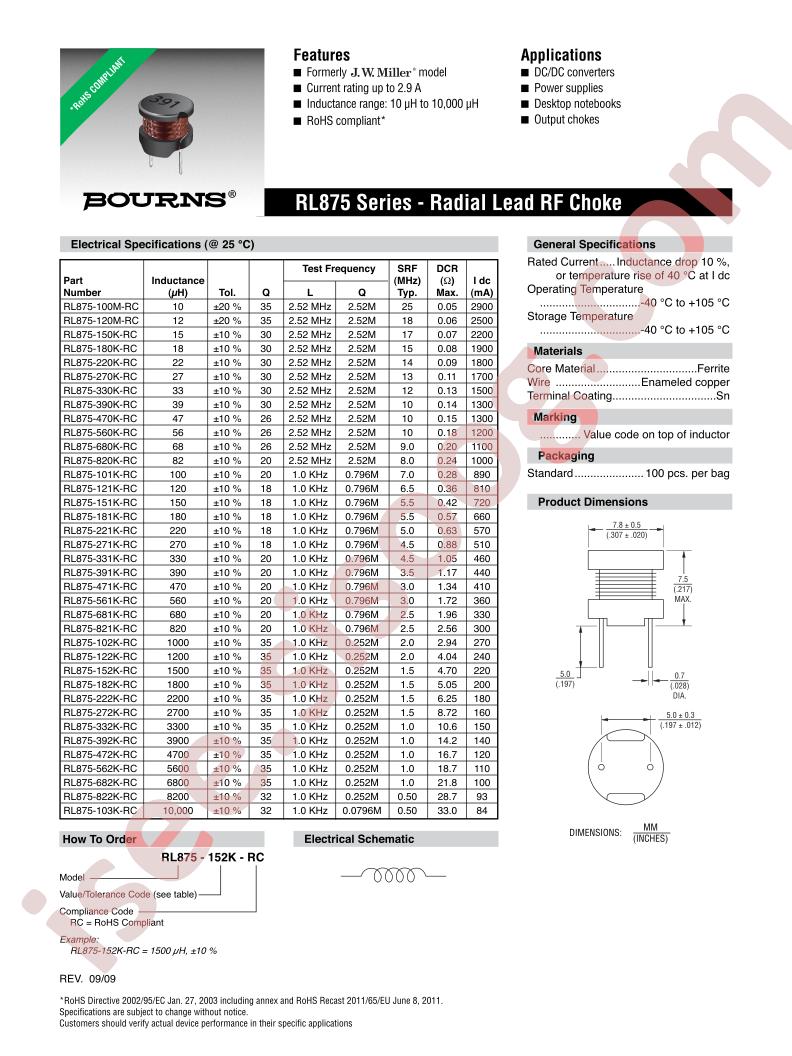 RL875-120M-RC