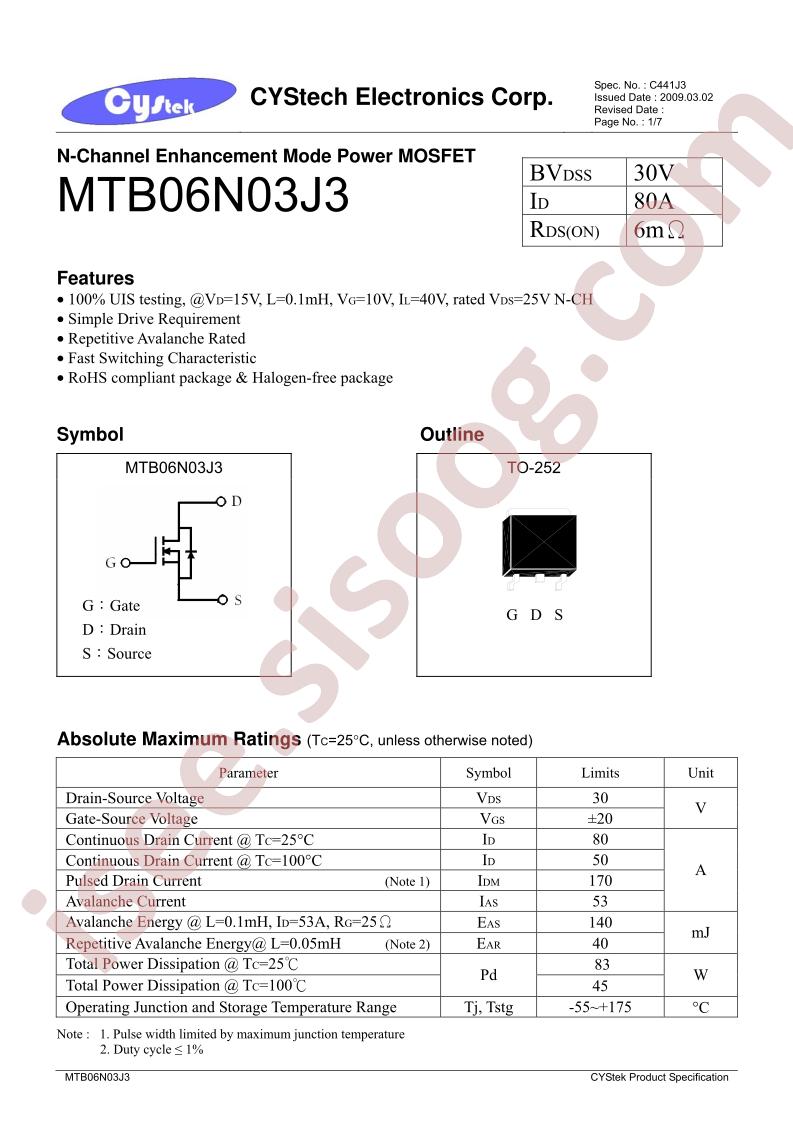 MTB06N03J3