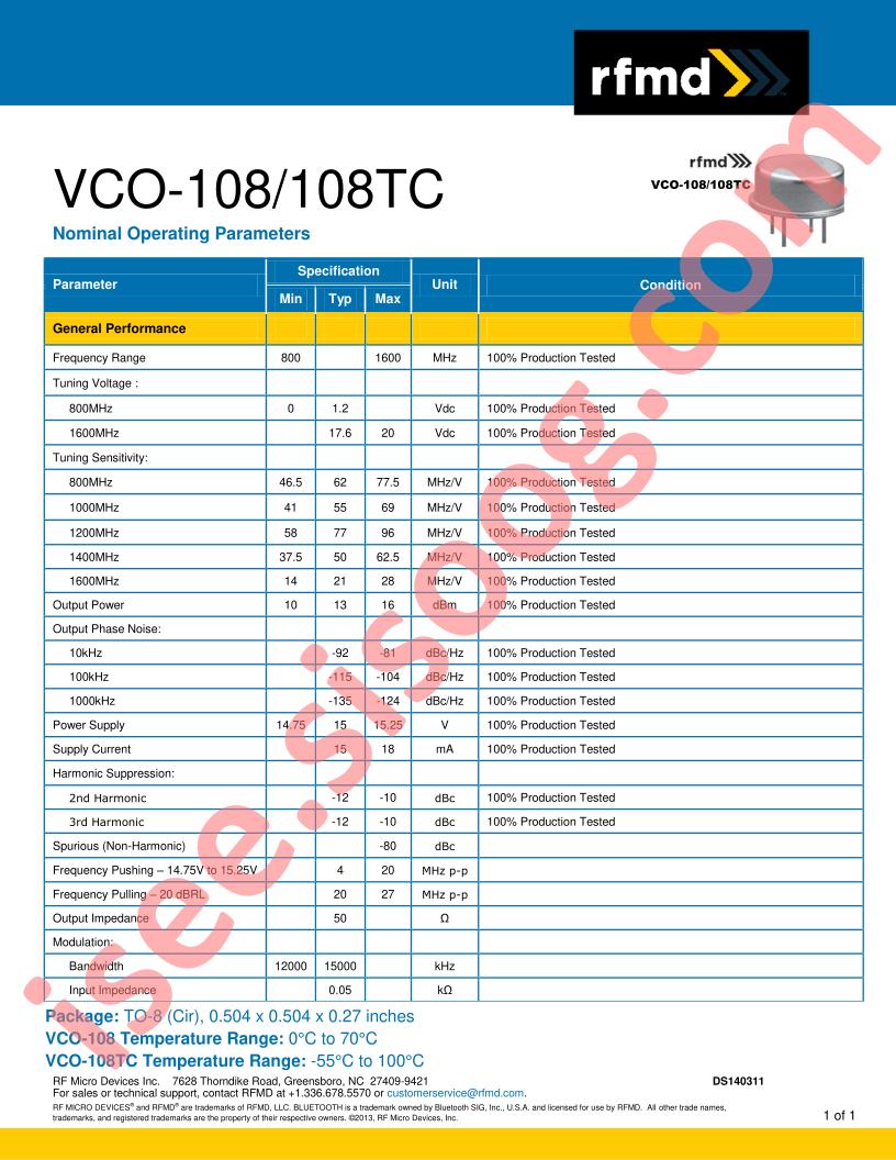 VCO-108TC