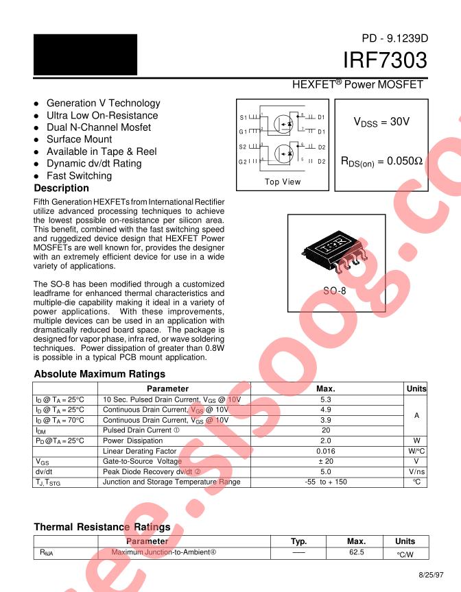 IRF7303TR