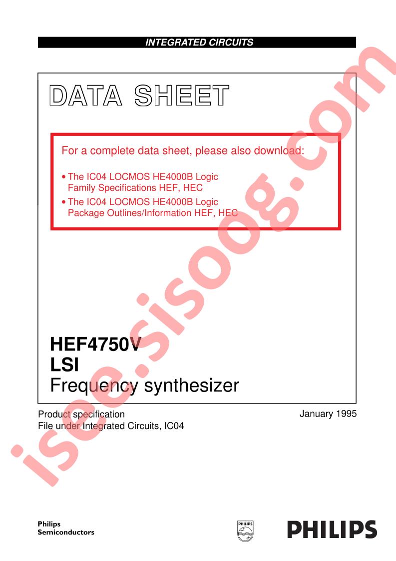 HEF4750VF