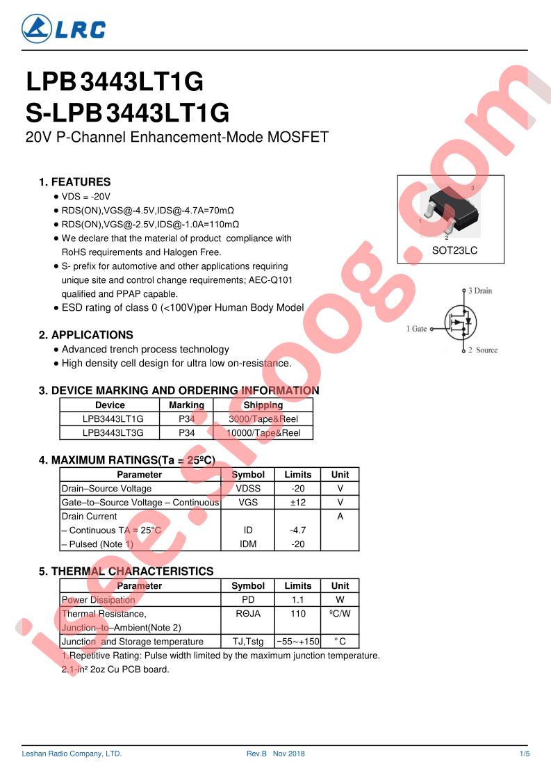 S-LPB3443LT1G
